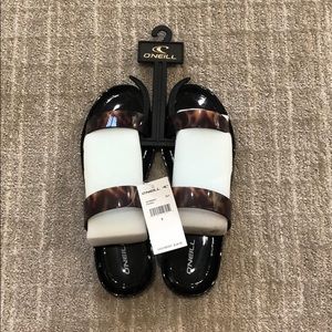 Brand new O’Neill turtle sandals size 9